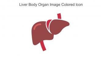 Liver Body Organ Image Colored Icon In Powerpoint Pptx Png And Editable Eps Format