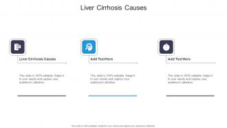 Liver Cirrhosis Causes In Powerpoint And Google Slides Cpb