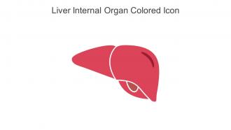 Liver Internal Organ Colored Icon In Powerpoint Pptx Png And Editable Eps Format