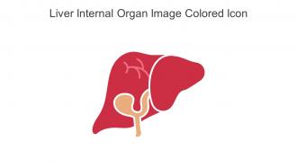 Liver Internal Organ Image Colored Icon In Powerpoint Pptx Png And Editable Eps Format