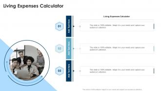 Living Expenses Calculator In Powerpoint And Google Slides Cpb