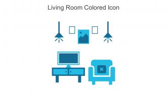 Living Room Colored Icon In Powerpoint Pptx Png And Editable Eps Format