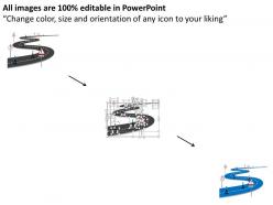 99219164 style essentials 1 roadmap 6 piece powerpoint presentation diagram infographic slide