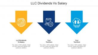 LLC Dividends Vs Salary Ppt Powerpoint Presentation Portfolio Summary Cpb