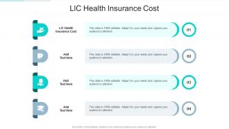 LlC Health Insurance Cost In Powerpoint And Google Slides Cpb