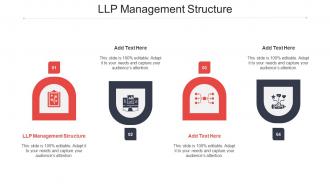 LLP Management Structure Ppt Powerpoint Presentation Styles Slideshow Cpb