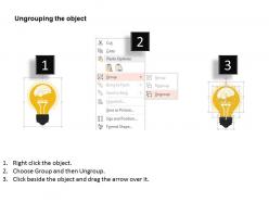 Lm idea generation bulb mind diagram flat powerpoint design