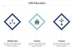 Lms education ppt powerpoint presentation show samples cpb