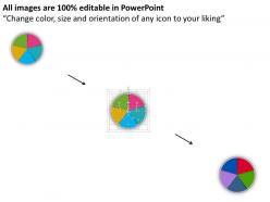 13538411 style division pie 5 piece powerpoint presentation diagram infographic slide