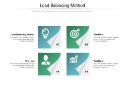Load balancing method ppt powerpoint presentation outline introduction cpb