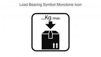 Load Bearing Symbol Monotone Icon In Powerpoint Pptx Png And Editable Eps Format