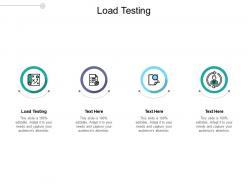 Load testing ppt powerpoint presentation icon graphic tips cpb