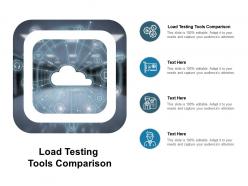 Load testing tools comparison ppt powerpoint presentation themes cpb