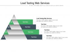 Load testing web services ppt powerpoint presentation inspiration designs download cpb