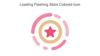 Loading Flashing Stars Colored Icon In Powerpoint Pptx Png And Editable Eps Format