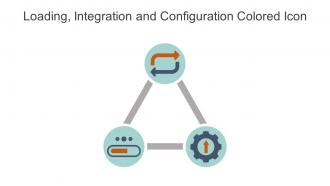 Loading Integration And Configuration Colored Icon In Powerpoint Pptx Png And Editable Eps Format