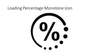 Loading Percentage Monotone Icon In Powerpoint Pptx Png And Editable Eps Format