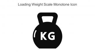 Loading Weight Scale Monotone Icon In Powerpoint Pptx Png And Editable Eps Format
