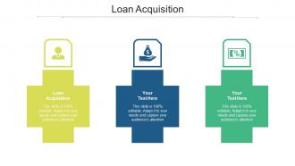 Loan acquisition ppt powerpoint presentation visual aids summary cpb