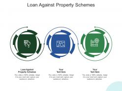 Loan against property schemes ppt powerpoint presentation pictures icons cpb