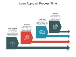 Loan approval process time ppt powerpoint presentation gallery introduction cpb