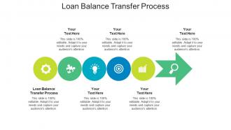 Loan balance transfer process ppt powerpoint presentation summary file formats cpb