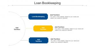 Loan Bookkeeping Ppt Powerpoint Presentation Layouts Objects Cpb