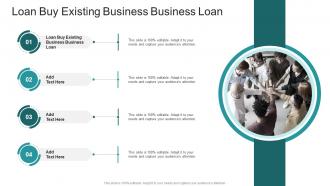 Loan Buy Existing Business Business Loan In Powerpoint And Google Slides Cpb