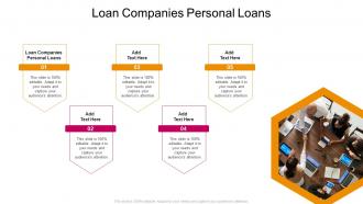 Loan Companies Personal Loans In Powerpoint And Google Slides Cpb