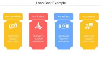 Loan Cost Example Ppt Powerpoint Presentation File Slide Portrait Cpb