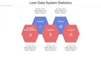 Loan data system statistics ppt powerpoint presentation layouts mockup cpb