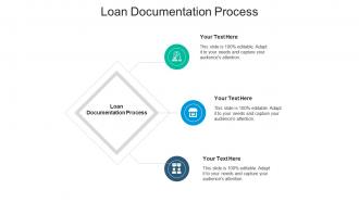 Loan documentation process ppt powerpoint presentation infographics cpb