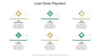 Loan Down Payment In Powerpoint And Google Slides Cpb