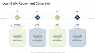 Loan Early Repayment Calculator In Powerpoint And Google Slides Cpb