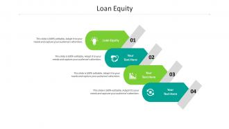 Loan equity ppt powerpoint presentation portfolio elements cpb