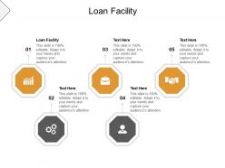 Loan facility ppt powerpoint presentation professional files cpb