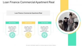 Loan Finance Commercial Apartment Real In Powerpoint And Google Slides Cpb