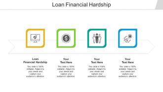 Loan financial hardship ppt powerpoint presentation portfolio layout ideas cpb