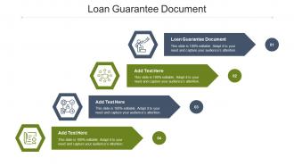 Loan Guarantee Document Ppt Powerpoint Presentation Outline Portrait Cpb