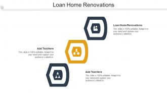 Loan Home Renovations Ppt Powerpoint Presentation Graphics Template Cpb