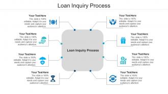 Loan inquiry process ppt powerpoint presentation professional show cpb