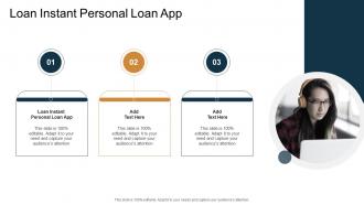 Loan Instant Personal Loan App In Powerpoint And Google Slides Cpb