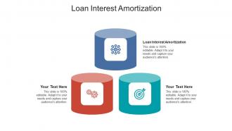 Loan interest amortization ppt powerpoint presentation show example introduction cpb