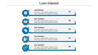 Loan interest ppt powerpoint presentation inspiration objects cpb