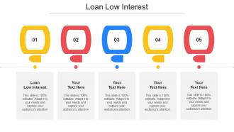 Loan Low Interest Ppt Powerpoint Presentation Layouts Layout Cpb