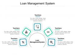 Loan management system ppt powerpoint presentation inspiration designs cpb