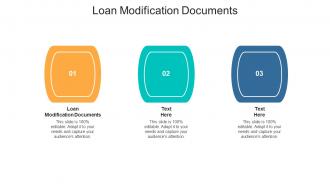 Loan modification documents ppt powerpoint presentation pictures background cpb