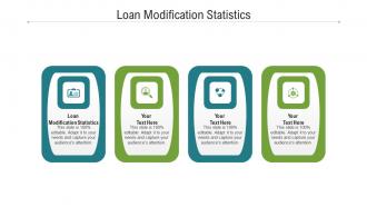 Loan modification statistics ppt powerpoint presentation pictures files cpb