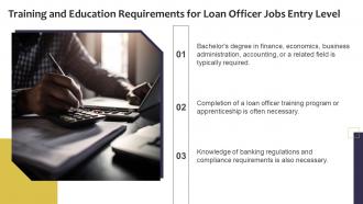 Loan Officer Jobs Entry Level Powerpoint Presentation And Google Slides ICP Template Impressive