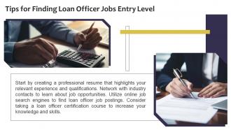 Loan Officer Jobs Entry Level Powerpoint Presentation And Google Slides ICP Best Impressive